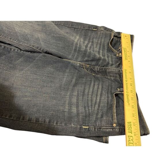 Signature Levi Straus Size 14W Blue Midrise Shaping Bootcut Jeans - Picture 9 of 13